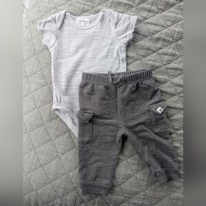 Rabbit + Bear Organic Cotton Set